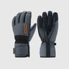 Summit of Kunlun 2-in-1 PU-Palm Shell Gloves - Black & Gray