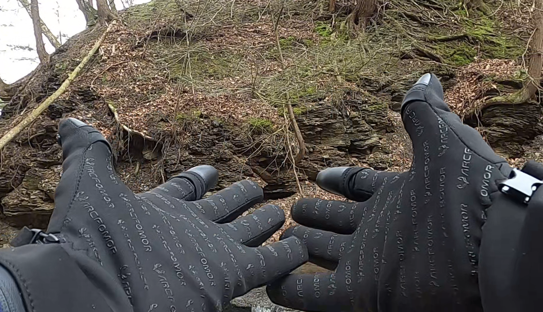 Arcfomor Spider Silk heated gloves in Outdoor