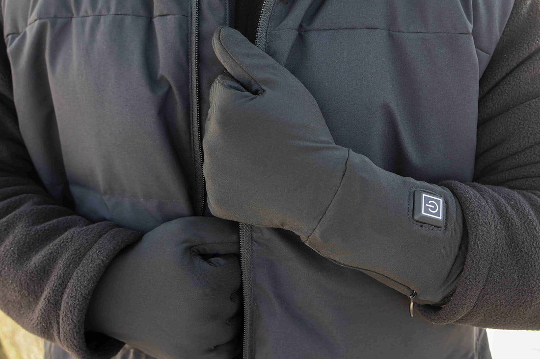 Arcfomor Dragonfly 0.5mm Heated Glove Liner: Can be used as a liner or worn on its own indoors, such as in an office