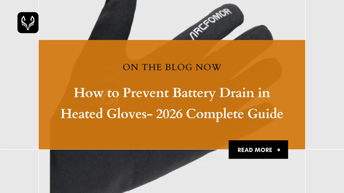 How to Prevent Battery Drain in Heated Gloves