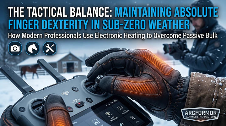 The Tactical Balance: How Modern Professionals Maintain Absolute Finger Dexterity in Sub-Zero Weather