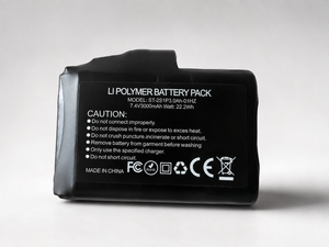 Arcfomor 7.4V 3000mAh lithium-polymer battery for heated gloves
