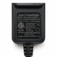 Arcfomor heated glove battery charger label showing 8.7V 1.5A output