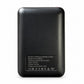 Dragonfly battery label showing 5000mAh, 18.5Wh, 5V 2A input and output, and 10W maximum output.