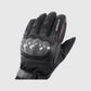 Close-up of the index-finger visor wiper on a Basalt heated motorcycle glove