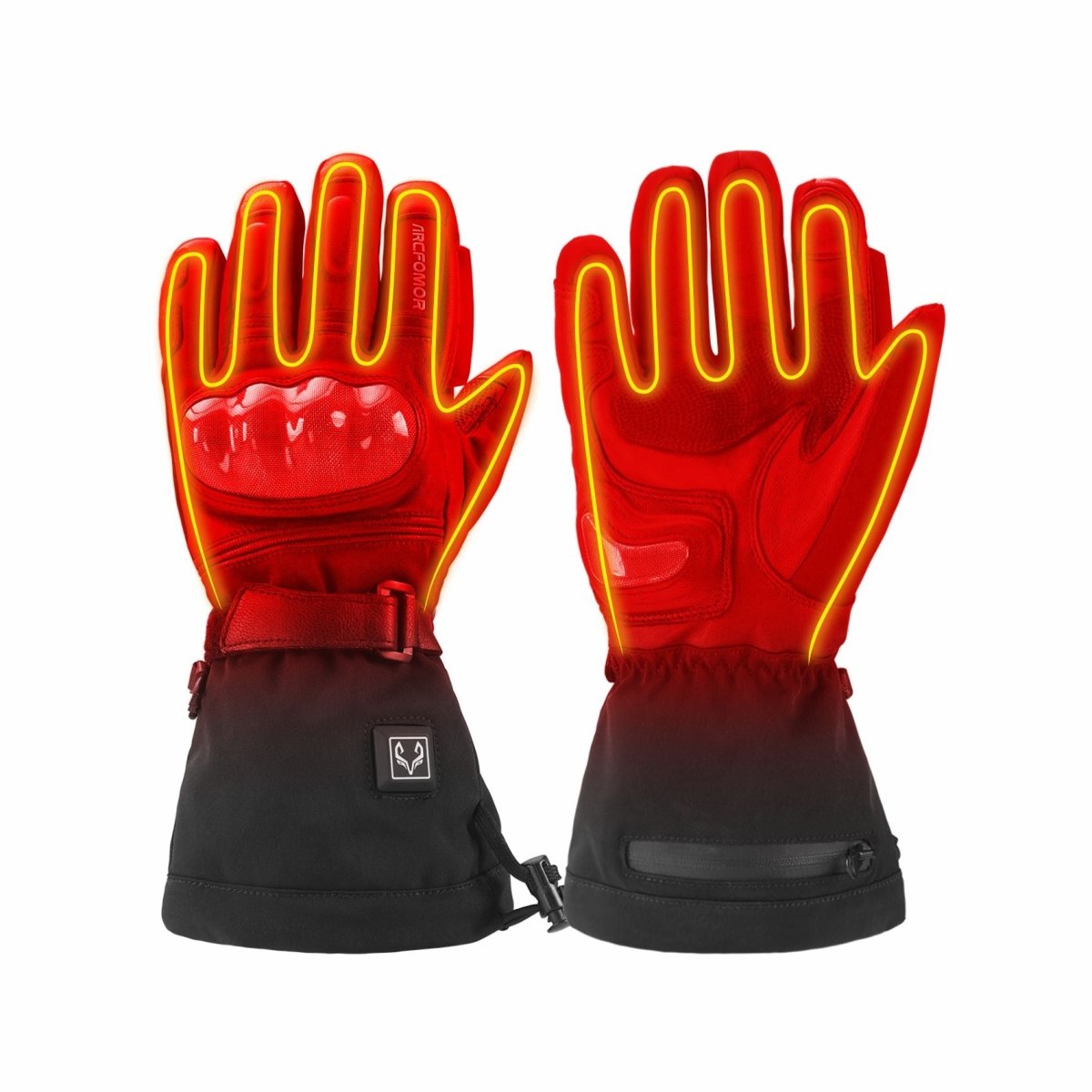 Heated Motorcycle Gloves Basalt