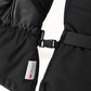 Pairing clip joining two Crab Leg gloves, with woven cuffs and a sewn 3M Thinsulate label.