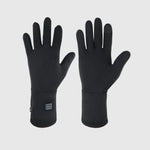 Dragonfly 0.5mm heated glove liners shown from palm and back views