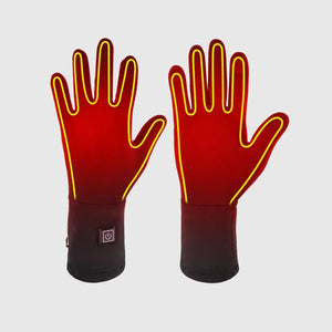 Illustrative warmth visualization on Dragonfly 0.5mm heated glove liners