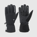 Earlier White Logo clearance style of Ember 2.0 heated gloves shown from the back and palm