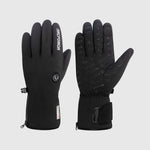 Feather 7.4V slim-fit heated gloves shown from back and palm views