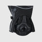 Close-up of the Onyx short cuff, rotary-dial tightening system and reflective strip