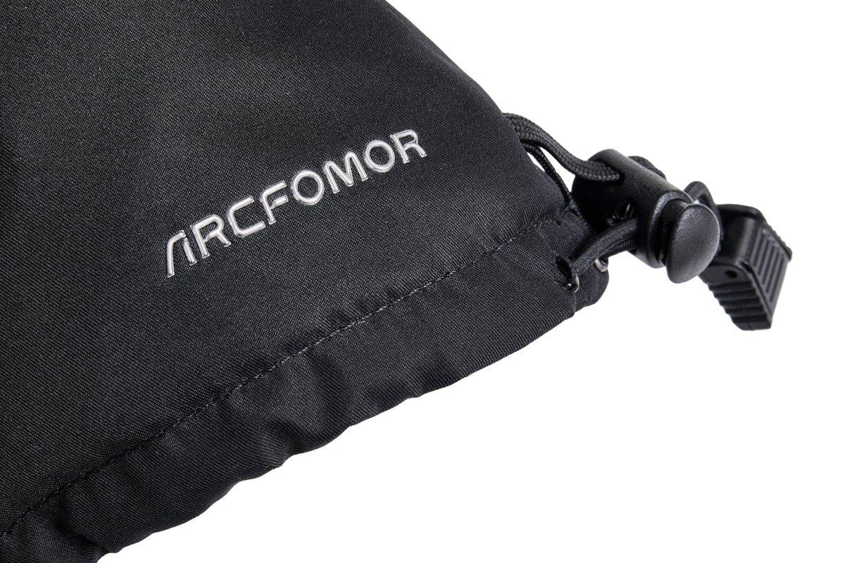 Close-up of the drawcord cuff on Ottawa Nights heated gloves