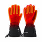 Illustrated heating zones on Ottawa Nights heated gloves