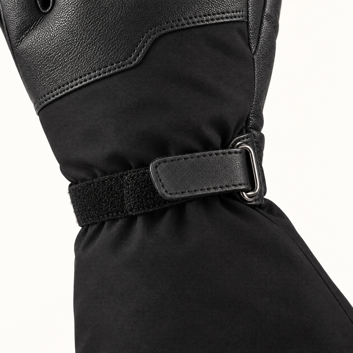 Close-up of the Ottawa Nights adjustable wrist strap with a hook-and-loop closure and metal D-ring.