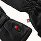 Close-up of the Polar Baron leather cuff with a red heat-control button and three indicator bars.