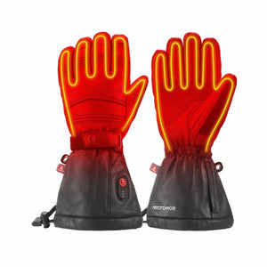 Illustrative warmth visualization on Polar Baron heated gloves