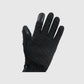Spider Silk heated glove palm with the flip-top finger covers closed
