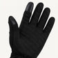 Palm of a Spider Silk glove showing the closed thumb and index finger covers and patterned silicone grip.