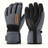 Summit of Kunlun 2-in-1 PU-Palm Shell Gloves - Black & Gray