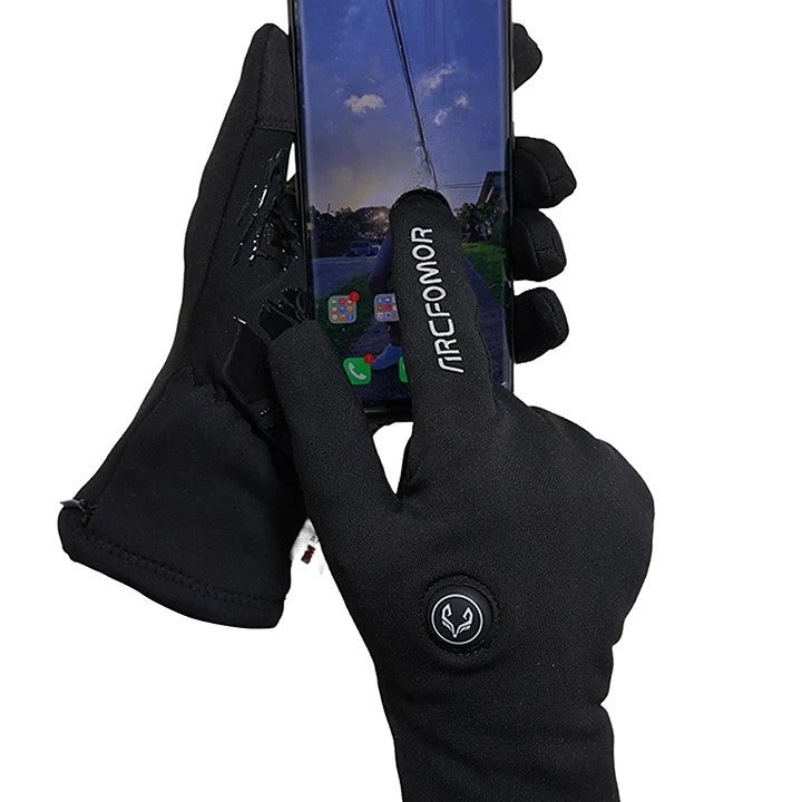 thin heated gloves