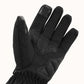 Close-up of the WinterGlow palm with honeycomb grip patches and touchscreen patches on the thumb and index fingertip.