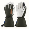 Yellowstone Gentleman 2-in-1 Leather-Palm Shell Gloves - Olives-Green
